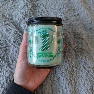 BRAND NEW Bath and Body Works Single Wick Candle - Peppermint Sugar Cookie